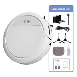 Fully Automatic Intelligent Sweeping Robot for Home Use USB Voice Control App Control Includes Automatic Recharging <b>Mopping</b> Auto - Product Image 1