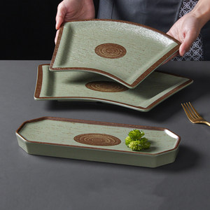 Nouvelle plaque de cuisson rectangulaire de style montagne pour fondue et barbecue, idéale pour le bœuf fraîchement tranché et la viande de fondue en forme d'éventail. - Product Image 3