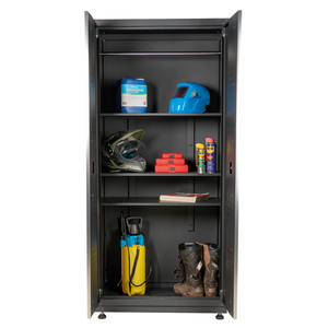 תיקון אוטומטי ריהוט ארון 460 מ "מ דלת כפולה עם 3 מדפים אחסון נייד 13.8 ב. Obm להתאמה אישית עמוקה/oem - Product Image 2