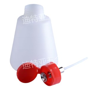 Botella de Reactivo Manual ASONE de 200 ml, Cilíndrica de Plástico, para Uso en Laboratorio - Product Image 2