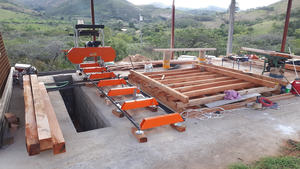 Scierie Portable Machine <span class=keywords><strong>de</strong></span> découpe <span class=keywords><strong>de</strong></span> <span class=keywords><strong>bois</strong></span> Moteur électrique et <span class=keywords><strong>à</strong></span> essence Scierie 4 pièces Cadre 31 "Capacité <span class=keywords><strong>de</strong></span> coupe <span class=keywords><strong>à</strong></span> grande vitesse - Product Image 6