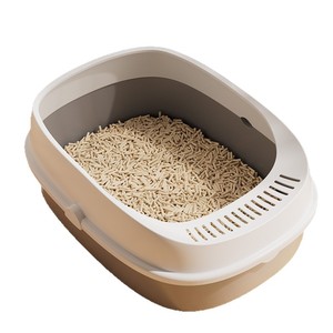 Proveedor OEM/ODM, Comercio Exterior, Arenero para Gatos Grande, Antisalpicaduras, Semicerrado, Inodoro a Prueba de Olores para Gatitos - Product Image 1