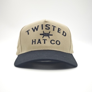 Gorra de Béisbol de Cinco Paneles en Dos Tonos, Directo de Fábrica, Logotipo Bordado Personalizado, MOQ Bajo, OEM, Venta Global, Tendencia Popular - Product Image 4