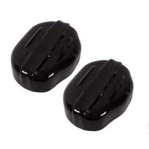 Cubierta de <span class=keywords><strong>cilindro</strong></span> de motor de fibra de carbono mecanizado CNC personalizado servicio de fabricación de piezas protectoras de motocicleta - Product Image 1