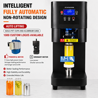 Machine de cachetage automatique de scellant de tasse de boîte de bidon pour la bouteille en plastique