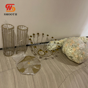 SMOOTH Event Party Decorations <b>Artificial</b> <b>Flower</b> Tree Centerpieces Metal Frame Arch Stand Wedding Props - Product Image 4