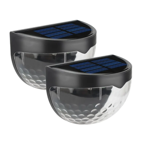 Lampes solaires LED étanches pour clôture extérieure, lampes ondulées pour clôture, terrasse, jardin, chemin, décoratives - Product Image 1