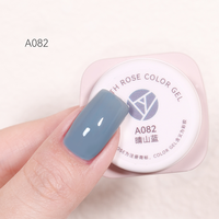 Ensemble de vernis à ongles UV en gel couleur 5g, série Youth Rose Blue, professionnel, luxe, pour artistes ongulaires, distributeur, vente en gros, fournitures de vernis à ongles en gel