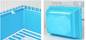 Gabbia per Uccelli Multi-Livello Decorativa, Grande Gabbia per Pappagalli con Ruote, Gabbia per Allevamento Uccelli di Alta Qualità - Product Image 3