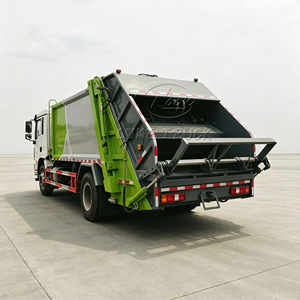 Camión Compactador de Basura SHACMAN Delong 4x2 de 14m³ Euro 5 Euro 6, Camión Hidráulico de Recolección de Residuos para Saneamiento Municipal - Product Image 4