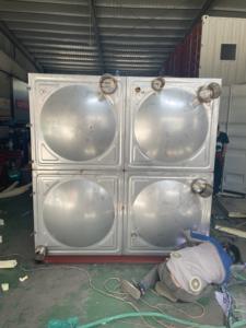 Réservoir d'eau d'isolation en acier inoxydable de grande taille, unité de refroidissement par absorption d'eau, réservoir de refroidissement d'eau froide - Product Image 5