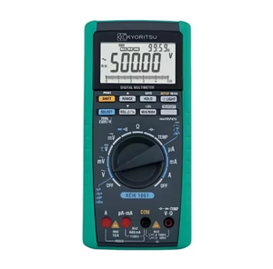 ดิจิตอลมัลติมิเตอร์ Kyoritsu Kew 1061, ความแม่นยำพื้นฐาน0.02% DCV, 50000นับ RMS จริง, 10A, IV 600V ด้วยการบันทึกข้อมูล - Product Image 6