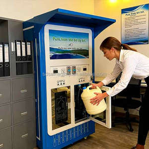 Distributeur d'eau purifiée public à grande capacité, à monnayeur, pour extérieur, <span class=keywords><strong>prix</strong></span> d'usine, personnalisable - Product Image 1
