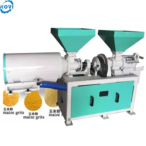 Electric Industrial maize flour mill corn grits grinding milling machine price