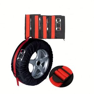 Kit de 4 sacs de roues portables universels compacts et durables pour camping et extérieur, haute pression, usage professionnel, pour pneus C - Product Image 2