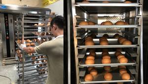 Oven panggang roti listrik komersial, dengan mesin panggang roti untuk oven roti Putar - Product Image 3