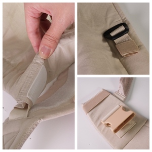 <span class=keywords><strong>Marsupio</strong></span> Ergonomico per Neonati in Cotone-Lino, Fascia Porta Bebè Leggera <span class=keywords><strong>con</strong></span> Certificazione CPC - Product Image 3