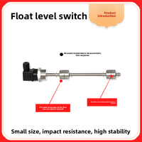 Hirschmann FI072 Capteur de niveau à flotteur en acier inoxydable pour huile hydraulique, lubrifiant et eau, avec contrôle multipoint et interrupteur à lamelles
