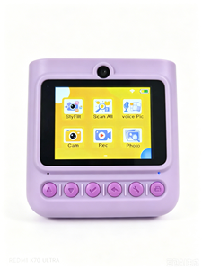 Caméra IA <span class=keywords><strong>à</strong></span> commande vocale pour la création d'art personnalisé, appareil photo instantané, jouet, identifie tout, jeux, musique - Product Image 6
