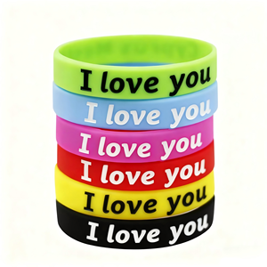 Bracelets en silicone personnalisés avec logo, bracelets en caoutchouc de silicone durables pour les événements - Product Image 6