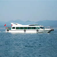 Grandsea Nouveau Bateau Ferry Passagers en Fibre de Verre 70 Places Moteur Diesel Inboard Vitesse 24 Nœuds pour Transport Touristique Fluvial