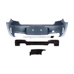 Kit bodi Bumper mobil seri 1 M Kit Bumper performa olahraga 1 m Bumper belakang untuk BMW 1 Series E82 E87 135i 2008 2009 2010 2011