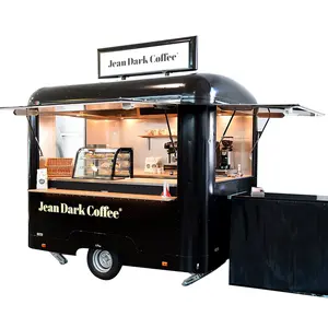 Allsome — camion alimentaire Mobile, 7,5 pieds, véhicules à manger pour collectionneurs européens, chariot pour hotdog