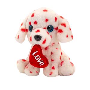 Sıcak satış sevgililer peluş doldurulmuş köpek kalp seni seviyorum yumuşak oyuncak hediyeler ve kız arkadaş için - Product Image 1