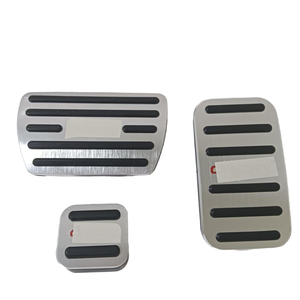 YIQIDA pour HONDA <span class=keywords><strong>Odyssey</strong></span> Kits intérieurs, couvre-pédales d'accélérateur, de frein et de gaz en alliage d'aluminium 3 pièces avec logo - Product Image 1