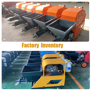 Intonacatrice Automatica per Malte Cementizie e Gesso 511, Macchina a Spruzzo per Malta da 38 mm con Pompa e Componenti Principali del Motore - Product Image 3