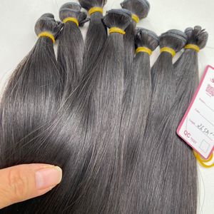 Extensiones de Cabello Humano Genius Weft 100% Alineadas con la Cutícula, Doble Trama, Cabello Remy Natural al por Mayor - Product Image 2