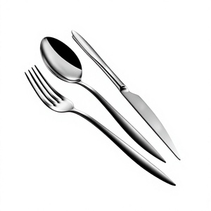 Ensemble de couverts en acier inoxydable en gros – Couteaux, fourchettes, cuillères pour la restauration, les hôtels, les mariages et les traiteurs - Product Image 1