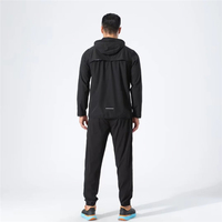 Veste coupe-vent pour homme grande taille avec logo réfléchissant personnalisé, respirante, pour la course à pied, l'entraînement et les activités de plein air, vente en gros de vestes pour hommes
