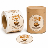 Étiquettes autocollantes personnalisées en vinyle imperméable résistant aux rayures UV pour bouteilles, bidons, autocollants d'emballage avec logo privé