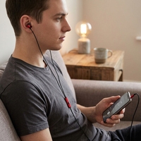 Écouteurs intra-auriculaires filaires en métal avec microphone 4-en-1, conception ergonomique, confortables, écologiques, en TPE, 1,2 m, avec unité de sonorisation de 40 mm