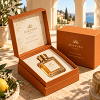 Scatola Rigida Personalizzata con Coperchio a Cerniera Stile Libro per Profumi, in Cartone Riciclabile