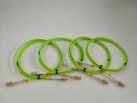 Cable de conexión de fibra óptica OM5 LC/SC/FC/ST 0,9mm/2,0mm/3,0mm UPC/APC Simplex dúplex multimodo PVC/LSZH Boutique de la mejor calidad