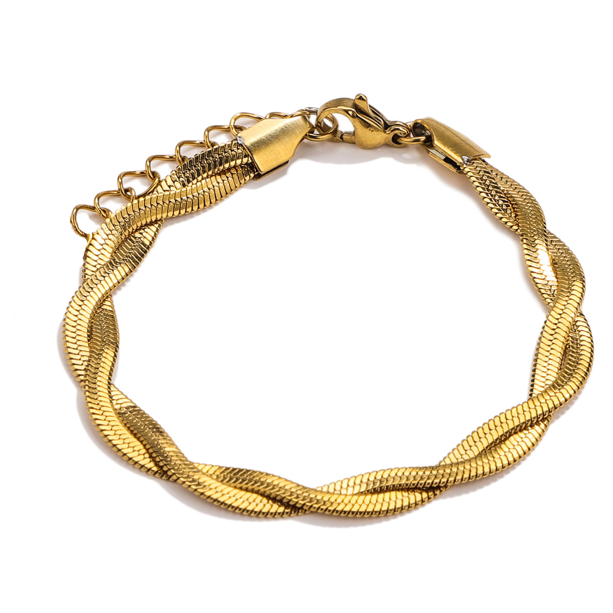 Bracelet doré à 2 couches