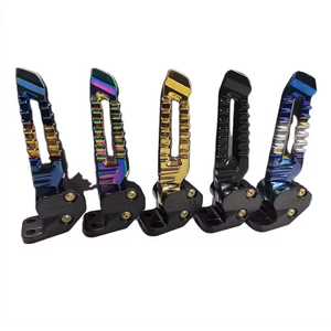 ที่เหยียบเท้ามอเตอร์ไซค์สกูตเตอร์สีสันสดใสที่วางเท้าอุปกรณ์เสริมส่วนบุคคลบริการ YCC-14ผลิตตามสั่ง - Product Image 1