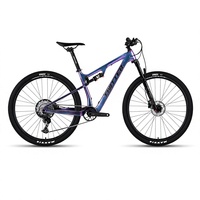 Vélo de montagne à suspension intégrale Twitter Carbon, DEORE/M6250-12S, vélo de montagne à suspension électronique sans fil pour adultes