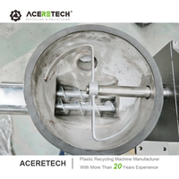 Extrudeuse en plastique de recyclage à vis unique directe d'usine 300-600 kg/h ASE pour traiter le composant de moteur de noyau de PC EPS PA PPR EVOH