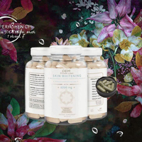 Capsules de collagène blanchissantes pour la peau, marque privée, complément nutritionnel à base d'herbes naturelles, non destiné aux enfants