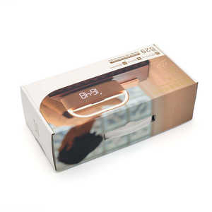 Boîte en carton ondulé pliable personnalisée, imprimée et recyclable, avec pelliculage brillant pour sérum de soin et emballage alimentaire à couvercle supérieur (type Tuck Top Mailer) - Product Image 4