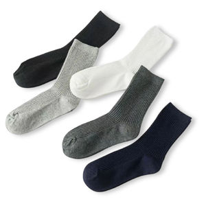 Chaussettes de sport mi-mollet avec logo personnalisé, échantillon de conception gratuit, respirantes et anti-odeur - Product Image 1
