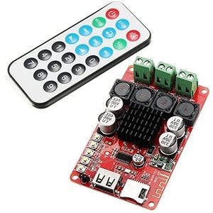 Digital Amplifier 2x50W With <b>Bluetooth</b> USB SD <b>Card</b> Input For Audio Systems - Product Image 2