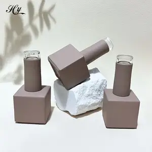 Hanya einzigartiger Nagellack Flasche einzigartige Kopfhaut Öle Packung Produkte Liner Gel leere Nagellack Glasflasche