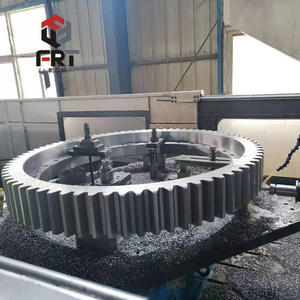 Henan Manufacturer's 4-meter CNC Gantry Milling Machine 42CrMo <b>Forged</b> Large Gear Rings Cast <b>Metal</b> Metallurgy <b>Machinery</b> Parts - Product Image 4