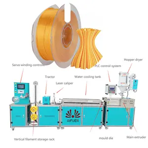 Máquina extrusora plástica do filamento 3d do PVC extrudability