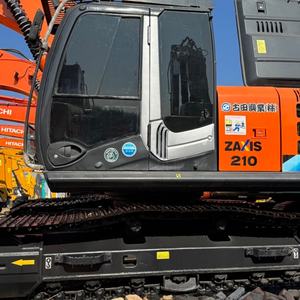 รถขุดฮิตาชิ ZX210-3 ขนาด 21 ตัน ชั่วโมงการทำงานต่ำ มือสอง ได้รับการรับรองมาตรฐาน CE/EPA พร้อมชิ้นส่วนหลัก ได้แก่ เกียร์ปั๊ม ลูกปืน และ PLC - Product Image 4