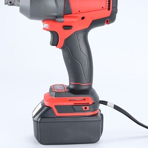 Electric Impact <b>Wrench</b> 18V Lithium Ion Brushless Motor High Torque Portable Power Tool - Product Image 2